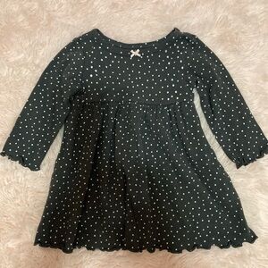 Carter's Polka Dot Casual Dress baby girl size 6 months